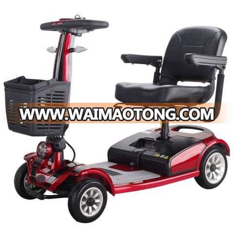 Safe 4 wheel electric mobility scooter for elderly with high quality